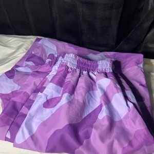 Purple Parachute Camo Joggers